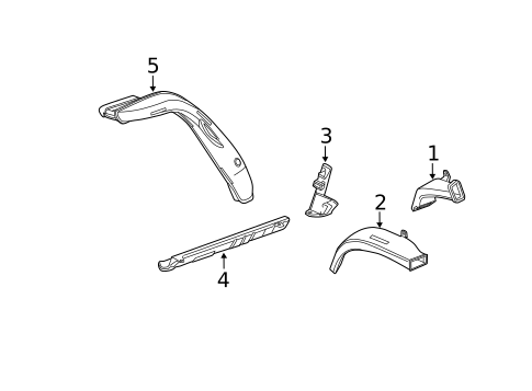 Ducts for 2012 Buick Enclave #1
