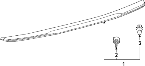 Spoiler for 2025 Toyota Camry #0