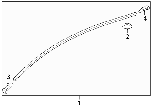 Exterior Trim - Roof for 2004 Mazda 3 #0