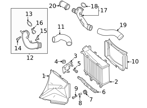 Intercooler for 2023 Audi RS6 Avant #0
