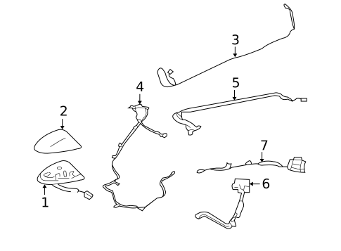 Antenna & Radio for 2018 Nissan 370Z #0