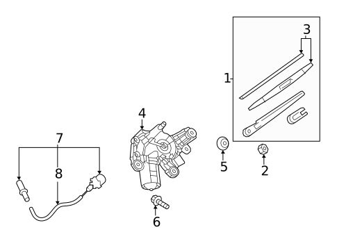 Wipers for 2022 Nissan Rogue #1
