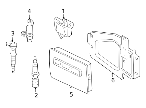 Powertrain Control for 2003 Dodge Ram 1500 #0