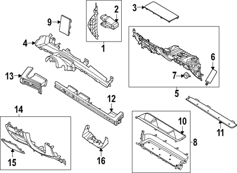 Instrument Panel for 2025 Hyundai Tucson #0