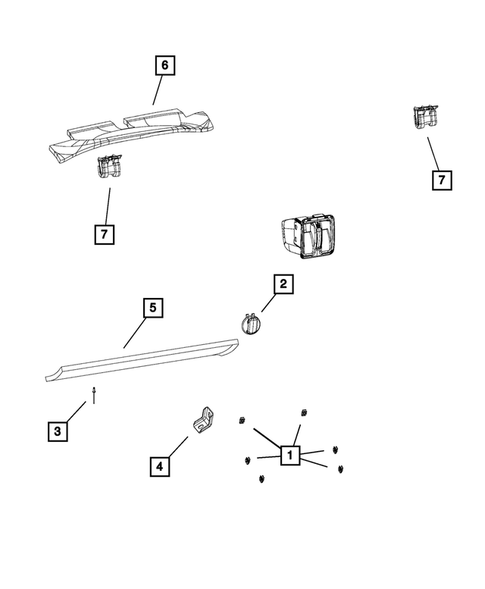 Instrument Panel for 2014 Jeep Wrangler #1