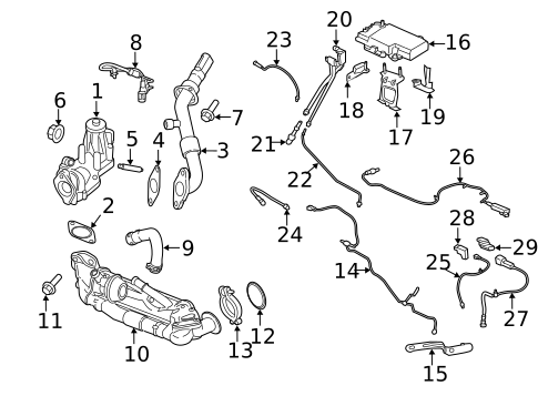 Emission Components for 2016 Ford Transit-250 #0