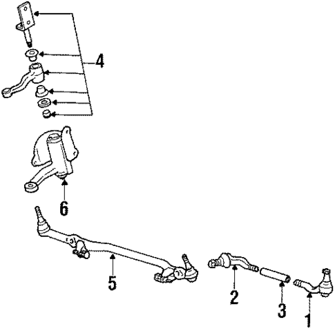 Steering Gear & Linkage for 1984 Dodge Conquest #1