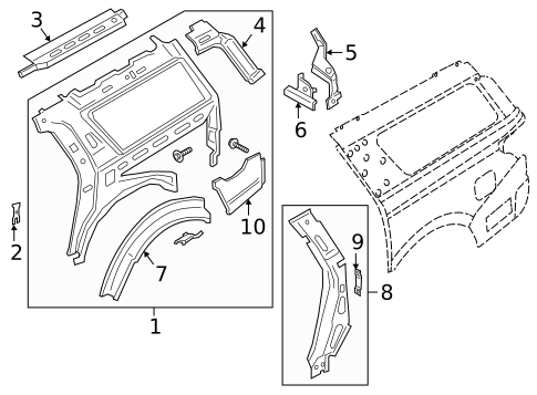 Inner Structure for 2018 Ford Expedition #0