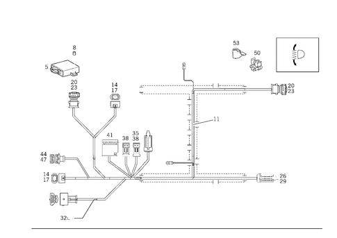 Light Range Adjuster Electric for 1998 Mercedes-Benz E430 #0