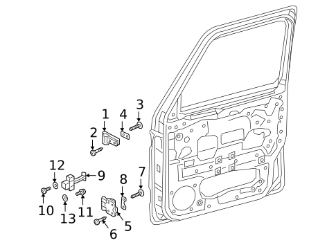 Lock & Hardware for 2020 Mercedes-Benz G63 AMG #1