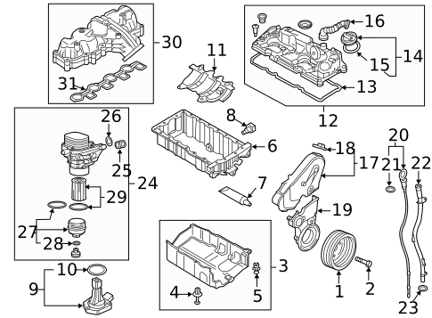 Engine Parts for 2015 Volkswagen Passat #0