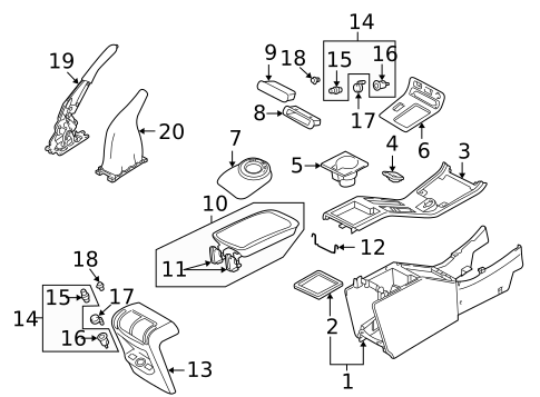Parking Brake for 2007 Saab 9-5 #1