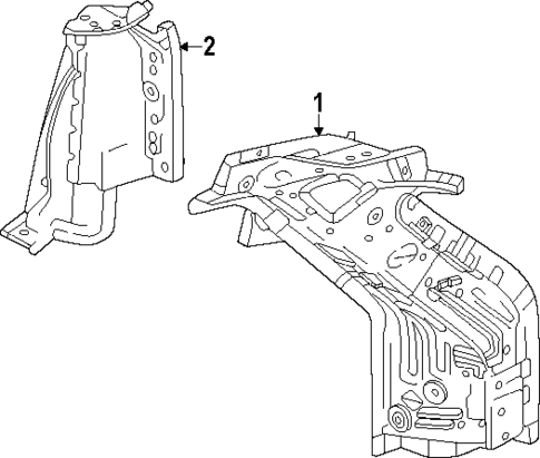 Rear Body for 2025 Cadillac ESCALADE IQ #0