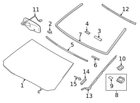 Reveal Moldings for 2013 Lexus GS450h #0
