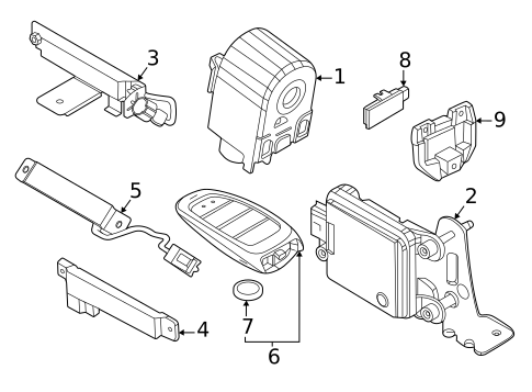 Controls for 2025 Kia K5 #0