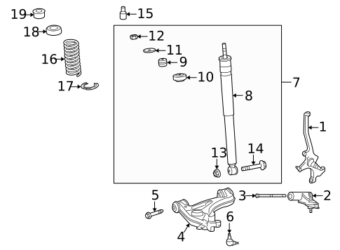 Suspension Components for 2006 Chrysler Crossfire #0