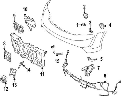 Parking Aid for 2023 Porsche Taycan #0