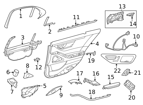 Power Seats for 2021 Mercedes-Benz S500 #2