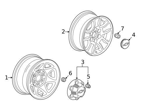 Wheels for 2016 Chevrolet Silverado 1500 #4