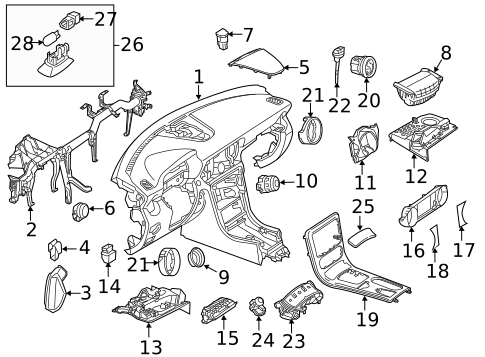 Automatic Temperature Controls for 2016 Mercedes-Benz SLK 55 AMG® #0