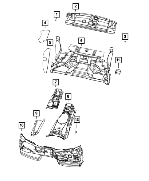 Carpets, Floor Mats, Load Floor, and Silencers for 2022 Dodge Challenger #0
