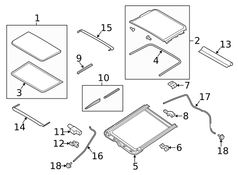 Sunroof for 2019 Nissan Rogue #0