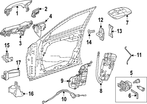 Lock & Hardware for 2025 Mercedes-Benz CLE300 #0