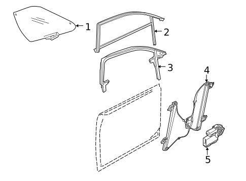 Front Door for 2004 Audi A8 Quattro #1