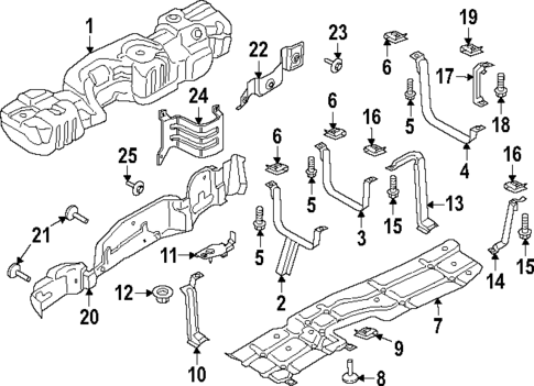 Fuel System Components for 2024 Ford F-450 Super Duty #0