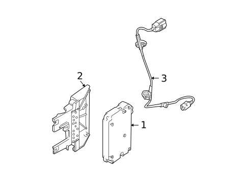 Electrical Components for 2010 Mercury Mariner #1