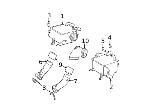 Intercooler for 2006 Mercedes-Benz S600 #0