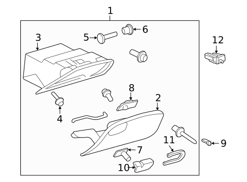 Instrument Panel for 2003 Pontiac Grand Am #1