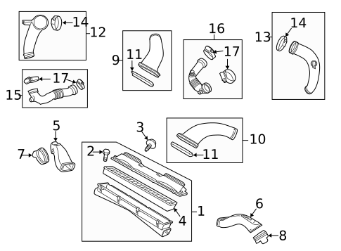 Air Intake for 2015 Porsche Panamera #0
