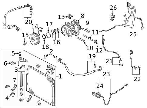 Switches & Sensors for 2018 Lexus LX570 #1
