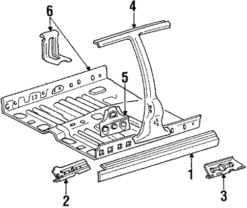 Uniside for 1988 Mitsubishi Precis #0