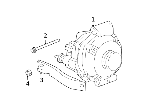 Alternator for 2006 Dodge Charger #0
