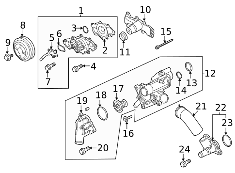 Gaskets & Sealing Systems for 2021 Ford F-150 #0