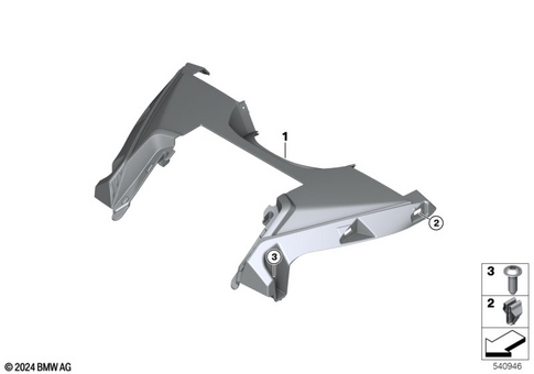 Motorcycle Trim Section, Windshield for 2024 BMW-Motorrad C 400 GT #31