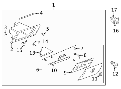 Instrument Panel for 2002 Pontiac Aztek #1