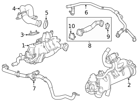 Emission Components for 2021 Land Rover Range Rover Sport #3