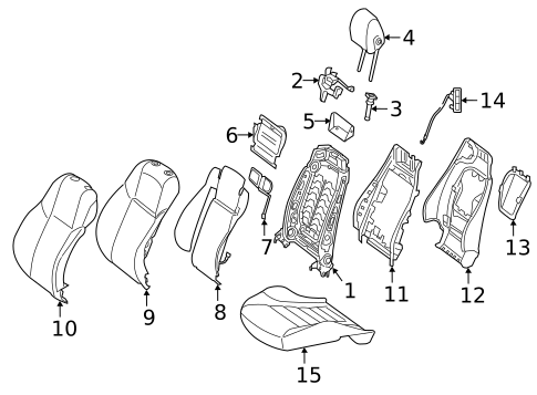 Heated Seats for 2021 Mercedes-Benz C63 AMG #0