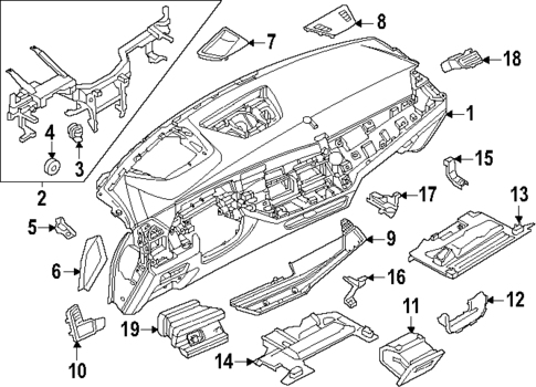 Instrument Panel for 2023 BMW X7 #0