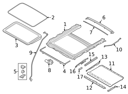 Sunroof for 2016 BMW 428i xDrive Gran Coupe #1