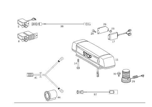 Additional Parts for Special Vehicles for 1999 Mercedes-Benz E430 #1
