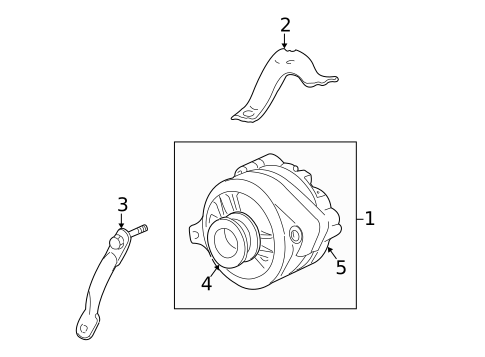 Alternator for 2004 Mercury Sable #0