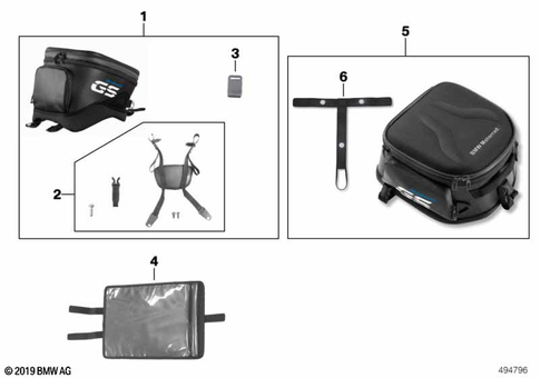 Luggage & Storage for 2017 BMW-Motorrad R 1200 GS #15