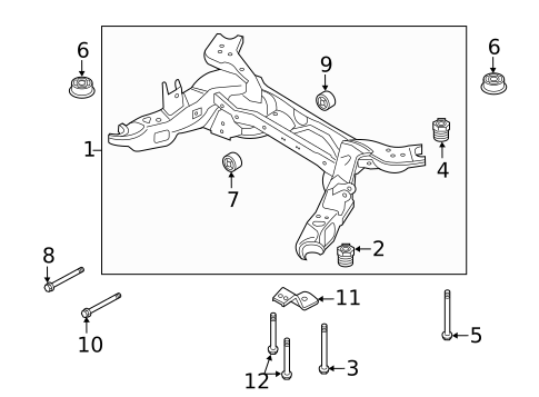 Suspension Mounting for 2012 Ford Explorer #0