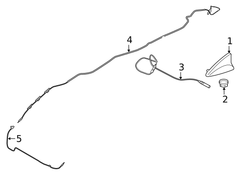 Antenna & Radio for 2018 Kia Sedona #0