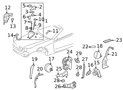 Ride Control Components for 2009 Mercedes-Benz SL63 AMG #0