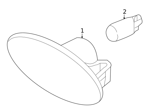 Bulbs - Chassis for 2011 Nissan Cube #2